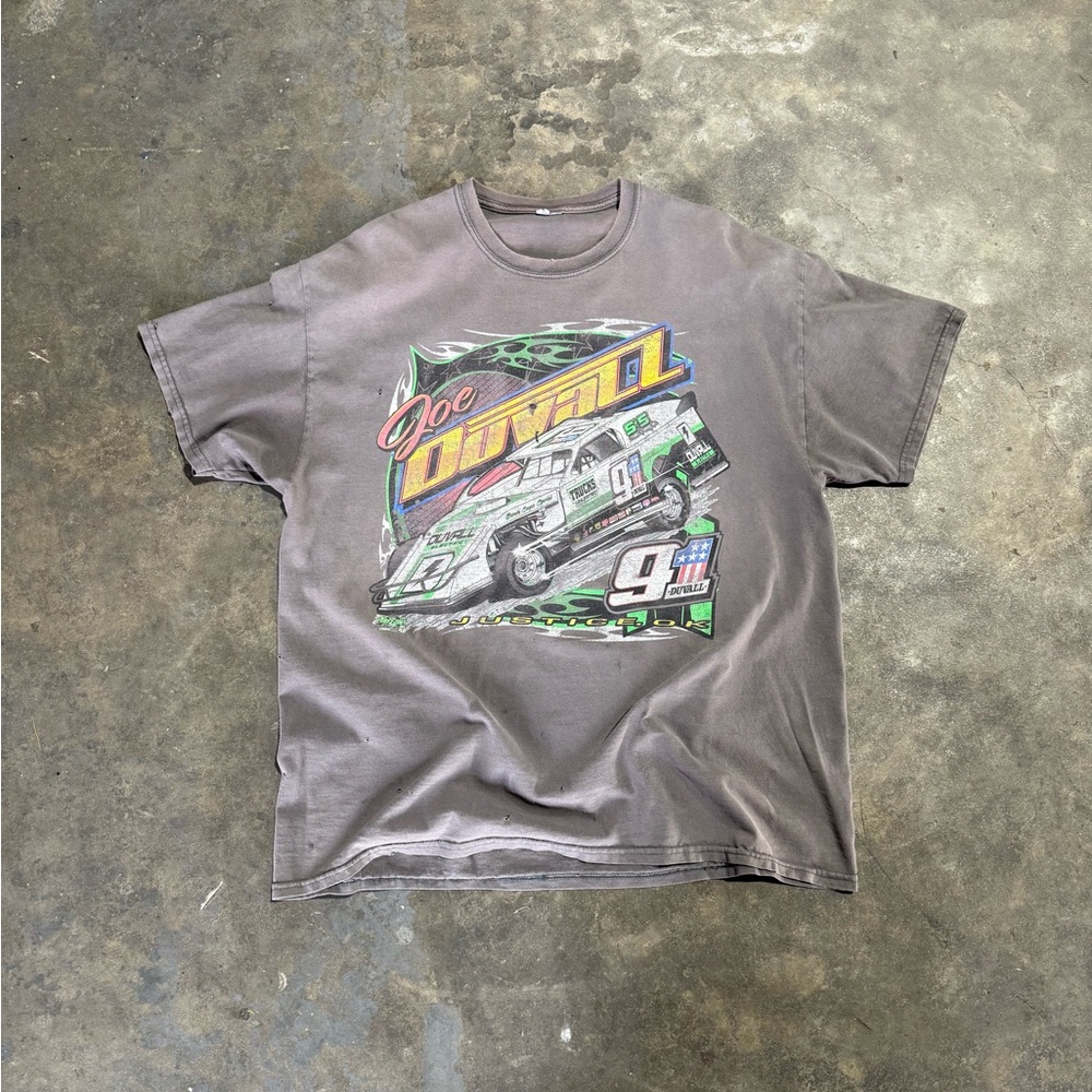 Vintage Joe Duvall 91 Racing Distressed Tee
